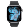 Smartwach apple watch serie 11 46mm grigio siderale/nero [mev44qla]