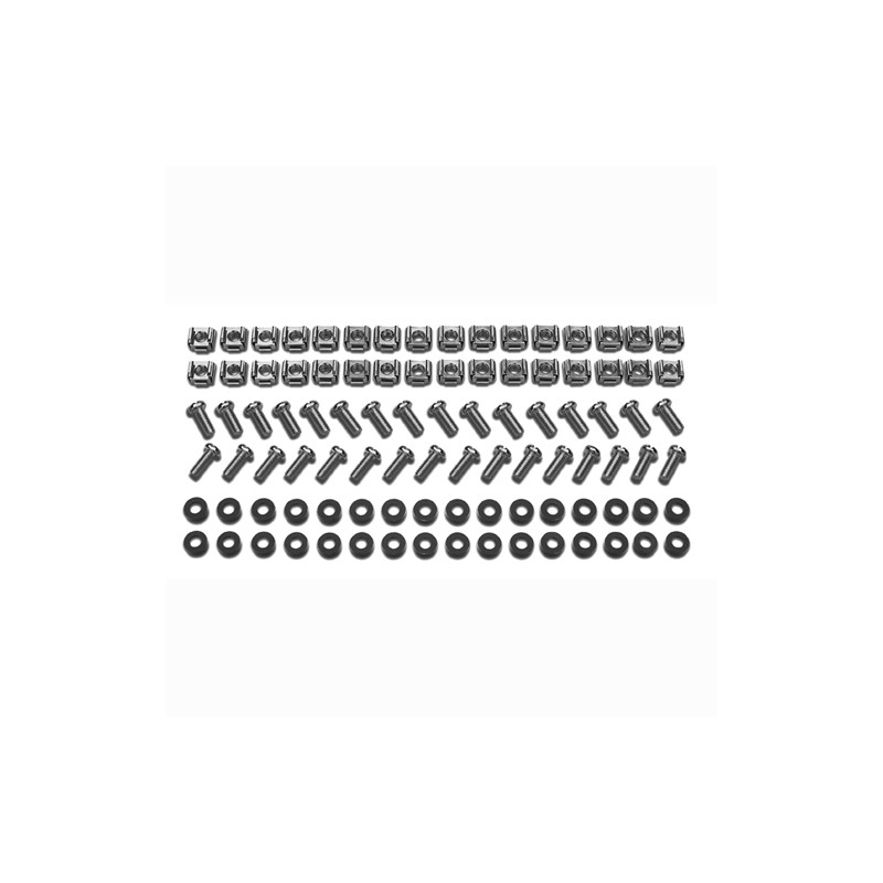 Kit hardware m6 x montaggio in rack [ar8100]