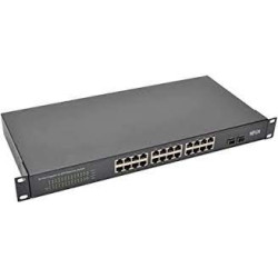 Switch lanberg ethernet 24-porte gigabit rack 19'' rsge-2