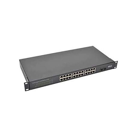 Switch lanberg ethernet 24-porte gigabit rack 19'' rsge-2