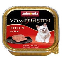 cibo umido per gatti animonda vom feinsten con manzo 100g