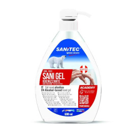 gel igienizzante mani sanitec sanigel cf6 600ml [1035-s]