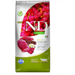 cibo secco farmina per gatti n&d quinoa anatra e mirtillo rosso