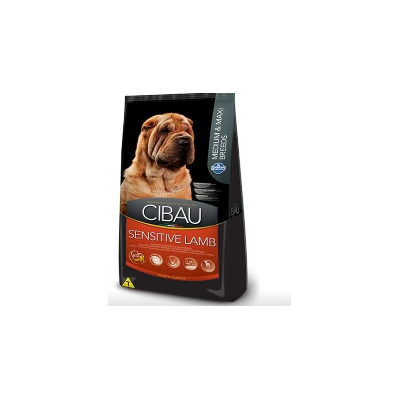 cibo completo farmina pet food sensibile agnello medio e max adulto
