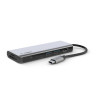hub usb belkin gen1 usb-c 7 in 1 con pd + hdmi + 3.5mm + sd [avc009btsgy]