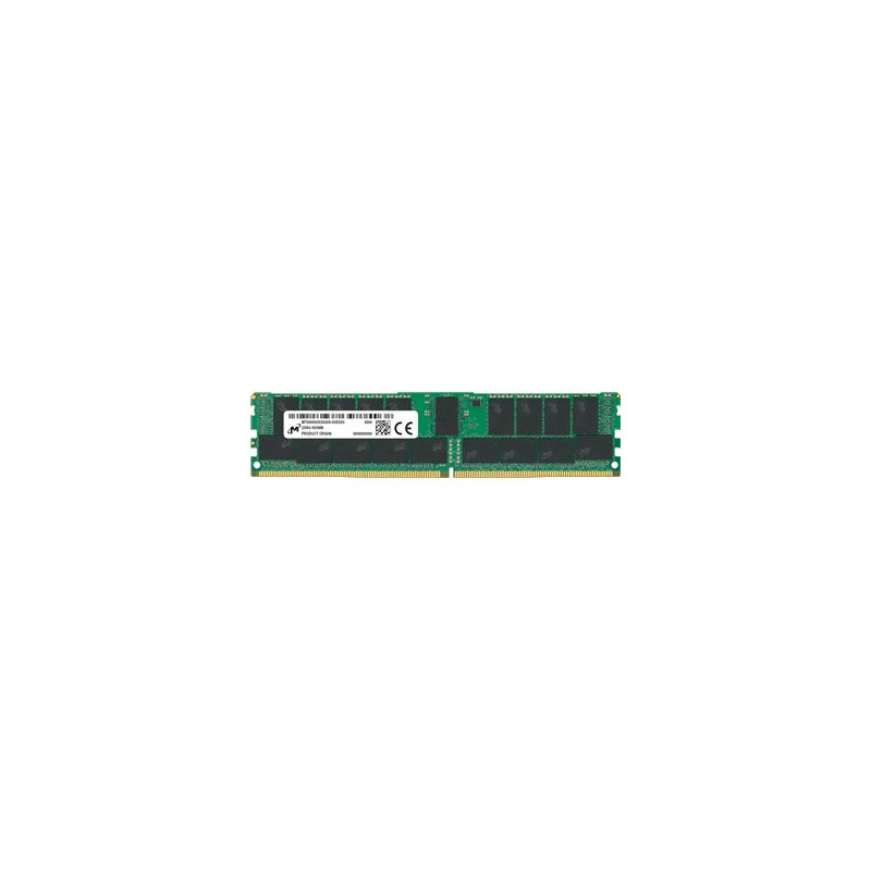 ram dimm ddr4 64gb micron ddr4-3200 1x64gb verde [mta36asf8g72pz-3g2r]