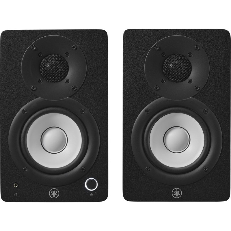 set monitor da studio attivo yamaha hs4 4.5" 26w + 26w nero