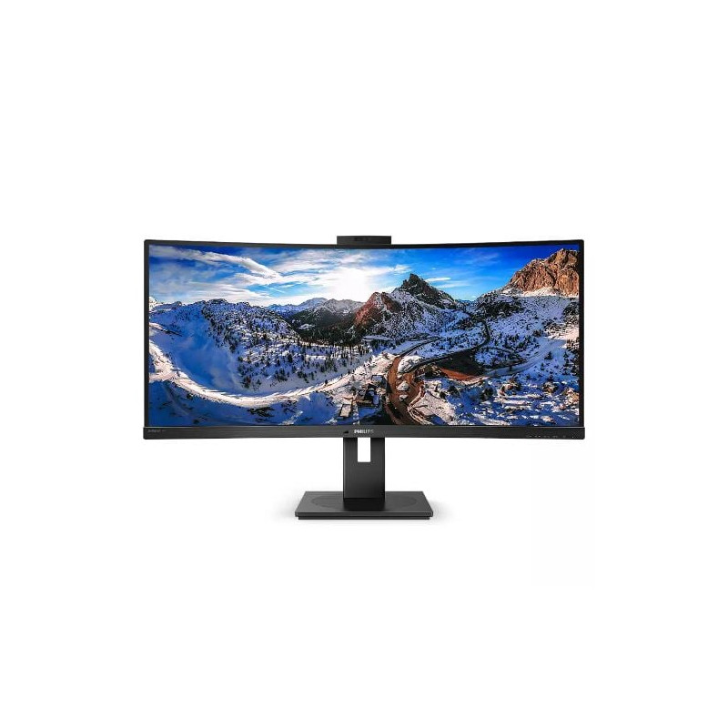 monitor led 34'' philips 346p1crh/00 ultrawide quad hd 3440x1440p