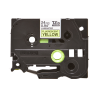 cassetta nastro brother tzec51 per etichettatura originale 24mm nero