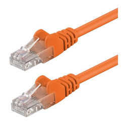cavo di rete hikvision cat.6 u/utp 0.5m arancia [ds-1np6uec0\307400624]