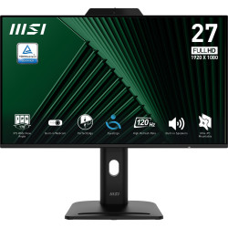 monitor led 27" msi ips fhd bk mm pvt dock webc pro mp272pmg
