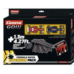 set di espansion carrera go formula racer 1/43 1.3m nero [20071604]