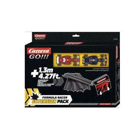 set di espansion carrera go formula racer 1/43 1.3m nero [20071604]