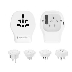 alimentatore da rete gembird 20w bianco [algemag00000007]