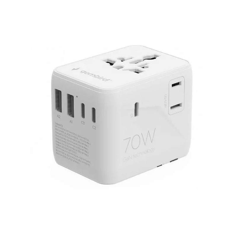 alimentatore da rete gembird 70w bianco [algemag00000008]