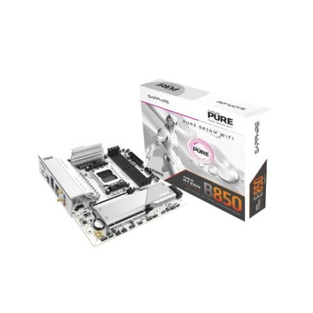 scheda madre sapphire pure b850m am5 atx 4x ddr5 [52123-02-40g]