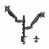 supporto monitor gembird ma-da2p-02 braccio da scrivania