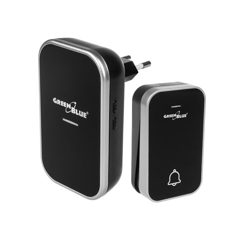 campanello cinetico greenblue gb157 b wireless senza batteria 38