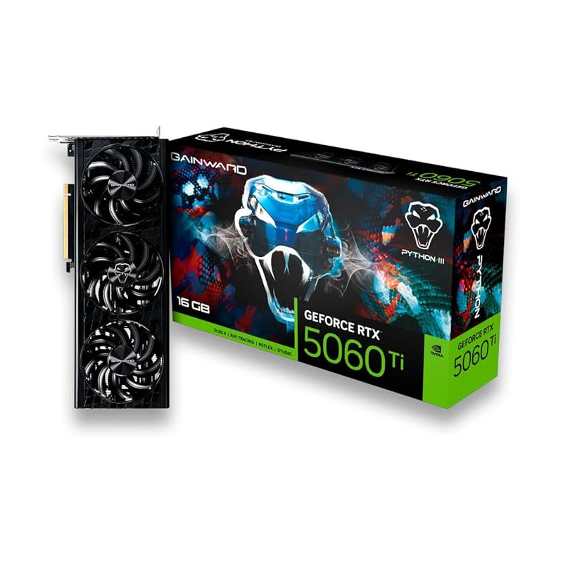 scheda video nvidia gainward geforce rtx 5060 ti python iii 16gb