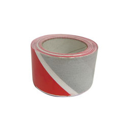 Nastro riflettente bianco/rosso m.100 treemme [geko ]