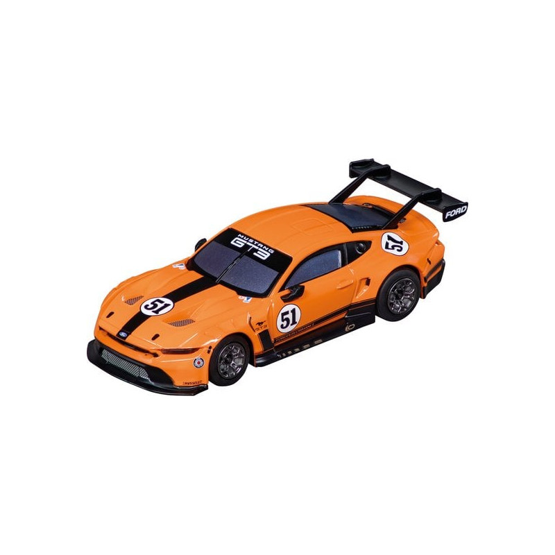 veicolo da corsa radiocomandato carrera hybrid ford mustang gt3 no.51