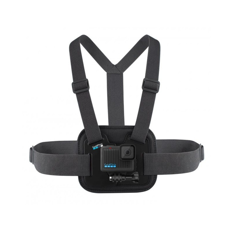 supporto toracico gopro chesty pettorina per hero/max nero [agchm-001-vn]