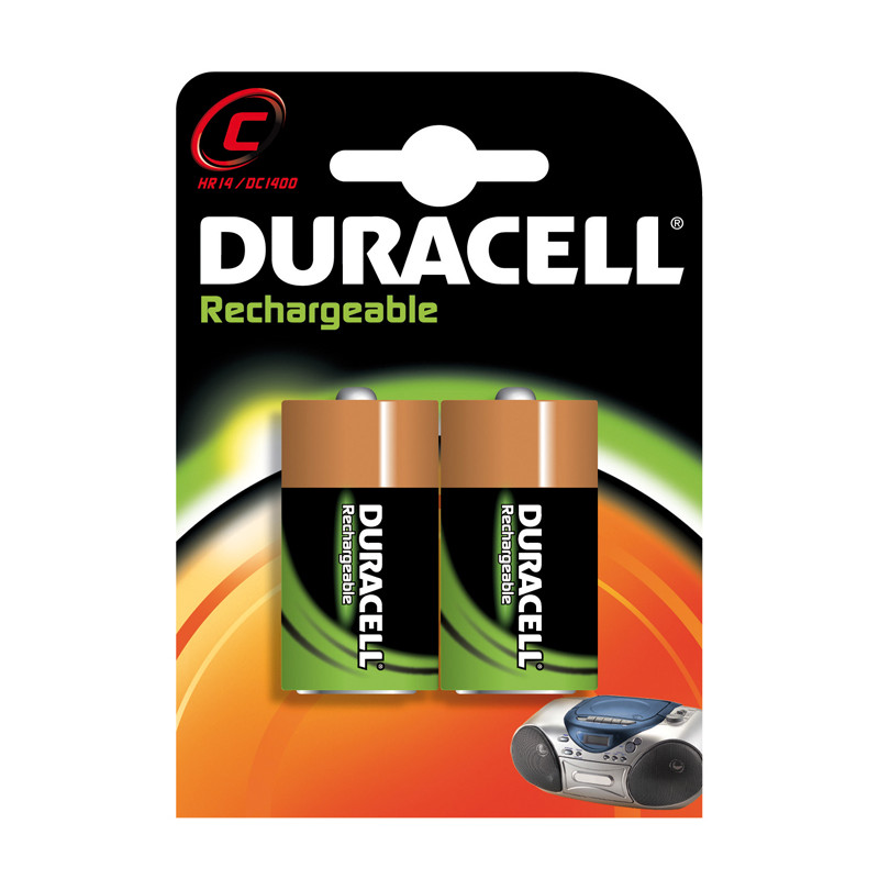 pila ricaricabile duracell 2 pz. supreme c b2 [75052458]