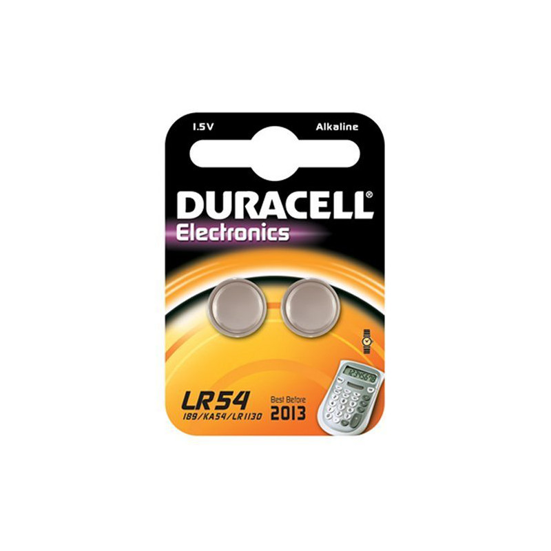 pila duracell 2 pz. a bottone lr54 [75053861]