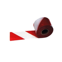 Nastro segnaletica bianco/rosso m.200 treemme [geko ]