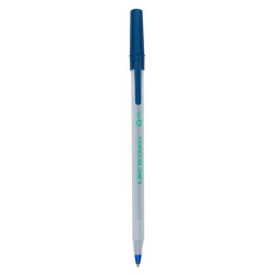 scatola 60 penne a sfera bic? ecolutions? round stic? blu 1.0mm [893240]
