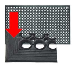 zerbino in gomma veloc entrata nero 91x153cm [zgentr9115]