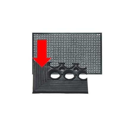 zerbino in gomma veloc entrata nero 91x153cm [zgentr9115]