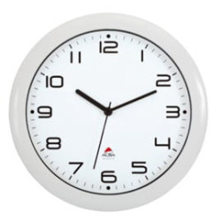 orologio da parete hornew Ø30cm bianco alba [hornew-bc]