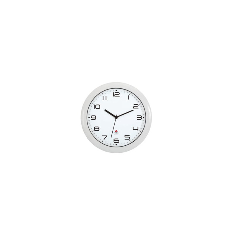 orologio da parete hornew Ø30cm bianco alba [hornew-bc]