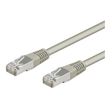 cavo di rete patch goobay cat5e 0,5m grigio sf/utp [50143]