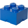 contenitore mattoncino lego 4 bottoncini blu [40031731]