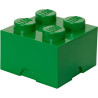 contenitore mattoncino lego 4 bottoncini verde scuro [40031734]