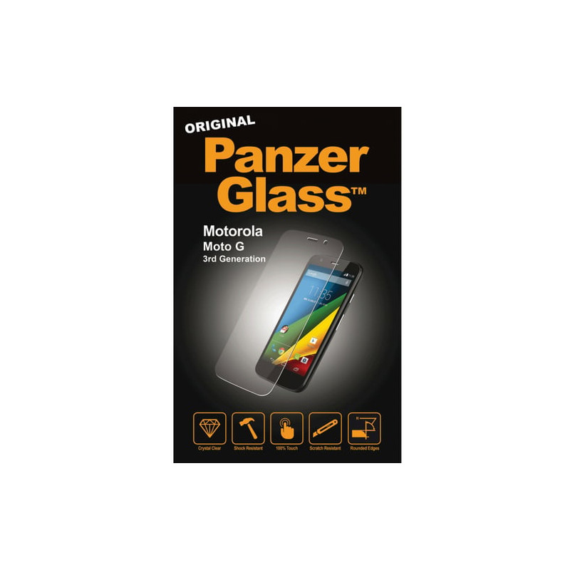 pellicola proteggischermo panzerglass 1653 per motorola moto g trasparente