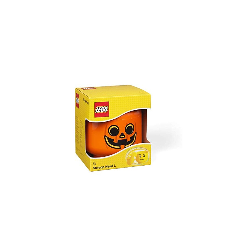 grande testa pumpkin room copenhagen lego arancione [40321729]