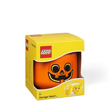 grande testa pumpkin room copenhagen lego arancione [40321729]