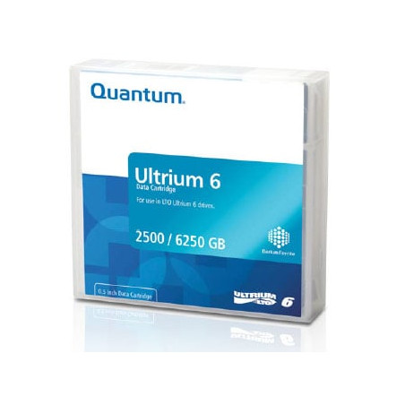 cartuccia dati quantum lto6 media ultrium 2,5/6,25tb
