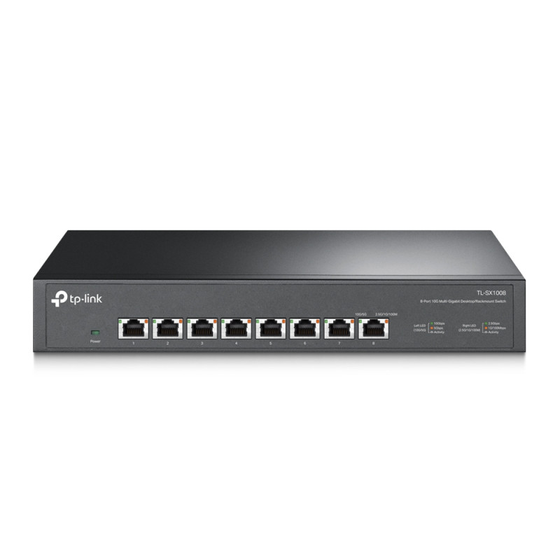 switch tp-link tl-sx1008 8-porte 10g gigabit 10g desktop/rack
