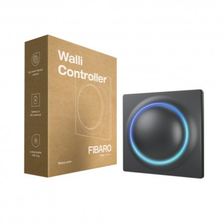 interruttore da parete fibaro z-wave + 700 walli controller antracite