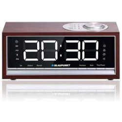 radiosveglia blaupunkt legno/marrone [cr60bt]