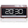 radiosveglia blaupunkt legno/marrone [cr60bt]