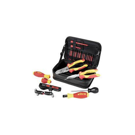 set di attrezzi wiha 45289 23 pezzi rosso/giallo [930050401]