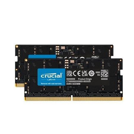 ram so-dimm ddr5 32gb crucial 5600mhz cl46 [ct2k16g56c46s5]