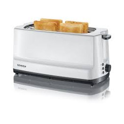 tostapane severin at 2234 1.400w bianco/grigio [2234]