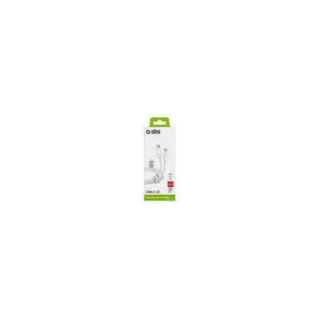 cavo usb sbs tipo-c a tipo-c 480mbit/s 1.5m bianco [tecabletissuetccg]