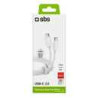 cavo usb sbs tipo-c a tipo-c 480mbit/s 1.5m bianco [tecabletissuetccg]